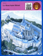 Le Mont Saint Michel 8 Eme Siècle  Histoire De France  Religion Fiche Illustrée - Storia