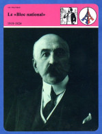 Le Bloc National 1919 1924 Leygues  Histoire De France  Vie Politique Fiche Illustrée - Geschiedenis