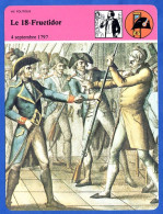 Le 18 Fructidor 1797    Histoire De France  Vie Politique Fiche Illustrée - Histoire
