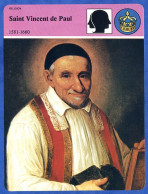 Saint Vincent De Paul 1581 1660  Histoire De France  Religion Fiche Illustrée - History