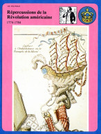 Répercussions De La Révolution Américaine 1774 1784  Histoire De France  Vie Politique Fiche Illustrée - Geschiedenis