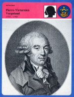 Pierre Victurnien Vergniaud 1753 1793  Histoire De France  Vie Politique Fiche Illustrée - Geschichte