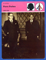 Pierre Pucheu 1899 1944  Histoire De France  Vie Politique Fiche Illustrée - Geschichte