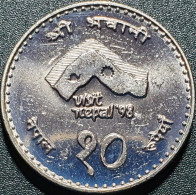 Nepal 10 Rupees, 2054 (1997) Visit Nepal KM1118 - Népal