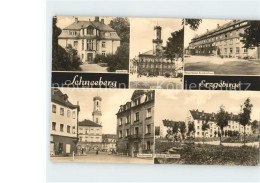 71966128 Schneeberg Erzgebirge Stadtbad Rathaus Bergarbeiter Krankenhaus Siedlun - Sonstige & Ohne Zuordnung