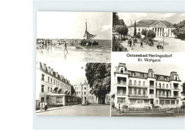 71966121 Heringsdorf Ostseebad Usedom Strand Kulturhaus Markt FDGB Erholungsheim - Andere & Zonder Classificatie