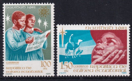 MiNr. 1628 - 1629 Äquatorial-Guinea 1981, 25. Dez. Weihnachten - Postfrisch/**/MNH - Äquatorial-Guinea