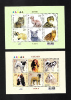 Ukraine 2007 MNH Dogs & Cats Sg 765/76 (2 MS's) - Ukraine