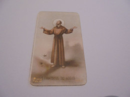 S Franciscus De Assisi François Image Pieuse Religieuse Holly Card Religion Saint Santini Sainte Sancte Sancta Santa - Images Religieuses