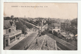 CP 95 ERMONT Gare Du Gros Noyer Saint Prix - Saint-Prix