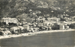 Postcard France Menton Beach - Menton