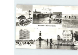 71965979 Rostock-Warnemuende Konsum Gaststaette Teepott Leuchtturm Strandpromena - Rostock