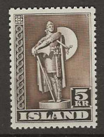 1943 MNH Iceland Mi 230-C Perf 11 1/2  Postfris** - Unused Stamps