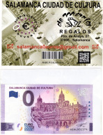 0-Euro VEDL 02 2022 SALAMANCA CIUDAD DE CULTURA - MIT BEIBLATT - Privatentwürfe