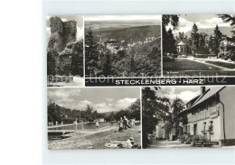 71965936 Stecklenberg Kurpark Hotel Waldfrieden Waldbad Ruine Lauenburg Stecklen - Sonstige & Ohne Zuordnung