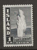 1945 MNH Iceland Mi 239-C Perf 11 1/2  Postfris** - Nuevos