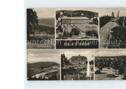 71965882 Oberhof Thueringen Schanze Rennsteig Thaelmann Haus Luetschetalsperre O - Oberhof