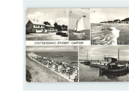 71965879 Zingst Ostseebad Segelboot Moewe Erholungsheim Duenenhaus Am Strand Haf - Zingst