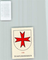10408731 - Vignette Wappen Kaffee Hag Ca 1920-1940 Templerorden Templerherren - Publicité