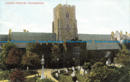 R649466 Folkestone. Parish Church. Max Ettlinger. Folkestone Series. 1097 - World