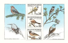 A 189-191 Slovakia Songbirds 1999 - Zangvogels