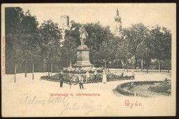 HUNGARY GYŐR 1902. Old Postcard - Ungarn