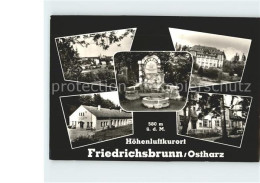 71965843 Friedrichsbrunn Harz Teilansichten Friedrichsbrunn - Other & Unclassified
