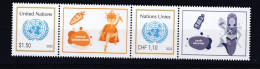 United Nations ONU New York And Geneva 2023 Climate Action Cop 28 Pair Mnh - New York/Geneva/Vienna Joint Issues