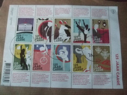 Nederland Gebruikt 125 Jaar Carre Nr V2979-88  Circus Olifant - Used Stamps