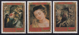 MiNr. 822 - 824 Niger 1982, 24. Dez. Weihnachten: Rubensgemälde - Postfrisch/**/MNH - Niger (1960-...)