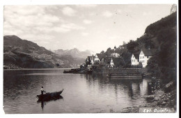 QUINTEN: Foto-AK Dorf Mit Ruderboot 1929 - Autres & Non Classés