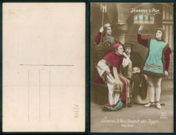 [ OT 015972 ] - WOMAN - JEHANNE D'ARC BELLE FILLE PRETTY GIRL FASHION ROBE DRESS HAIRSTYLE COIFFURE - Donne