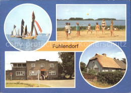 71964989 Fuhlendorf Darss Zeesenboote, Strand, Clubgaststaette Fuhlendorf Darss - Sonstige & Ohne Zuordnung