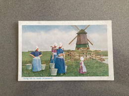 Terug Van De Weide Volendam Carte Postale Postcard - Volendam