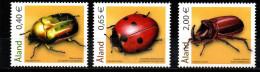 Aland 2006 - Mi.Nr. 259 - 261 - Postfrisch MNH - Insekten Insects Käfer Beetles - Coléoptères