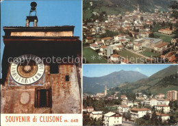 71964540 Clusone Uhr Teilansichten Clusone - Autres & Non Classés