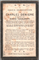 Bidprentje Proven - Deniere Charles (1823-1904) - Andachtsbilder