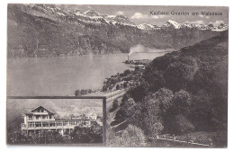 QUARTEN: 2-Bild-AK Mit Kurhaus 1925 - Quarten