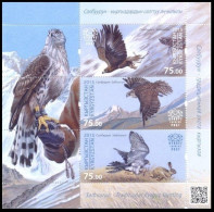 Kyrgyzstan 2015 (KEP) "Traditional Kyrgyz Hunting -"Salburun" (I) MS Quality:100% - Kyrgyzstan