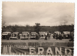 Snapshot Superbe Voiture Pub Bannière Stock Car Voiture   Course Rallye 40s - Personnes Anonymes