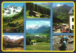 RAURIS, NATIONAL PARK, MOUNTAIN, MULTIPLE VIEWS, ARCHITECTURE, CHURCH, RESORT, UMBRELLA, AUSTRIA, POSTCARD - Sonstige & Ohne Zuordnung