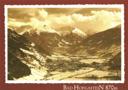 BAD HOFGASTEIN, ARCHITECTURE, MOUNTAIN, PANORAMA, AUSTRIA, POSTCARD - Bad Hofgastein