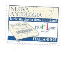 (REPUBBLICA ITALIANA) 2016, NUOVA ANTOLOGIA - Serie Di 1 Francobollo Usato - 2011-20: Used