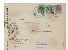 1976 ESPANA SPAIN SEVILLA TO GERSAU HELVETIA - Lettres & Documents