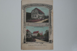 Cpa Couleur Gruss Aus Schweighausen Baden - Postagentur Kirche Mit Pfarrhaus - MAY01 - Autres & Non Classés