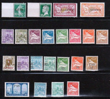 Année 1924/1927-N°8-9-29-31-44/50-52-57-71/79A Neufs**MNH : 23 Timbres Différents - Unused Stamps