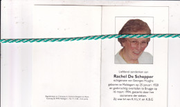 Rachel De Schepper-Huyghe, Maldegem 1928, Brugge 1994. Foto - Décès