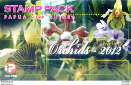 Flora. Orchidee 2012. Presentation Pack. - Papouasie-Nouvelle-Guinée