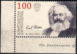 Kyrgyzstan (KEP) 2018 "200th Anniversary Of K. Marx" 1v Quality:100% - Kyrgyzstan