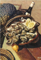 *CPM - Huîtres Et Vin Blanc Du Bassin D'Arcachon - Recettes (cuisine)